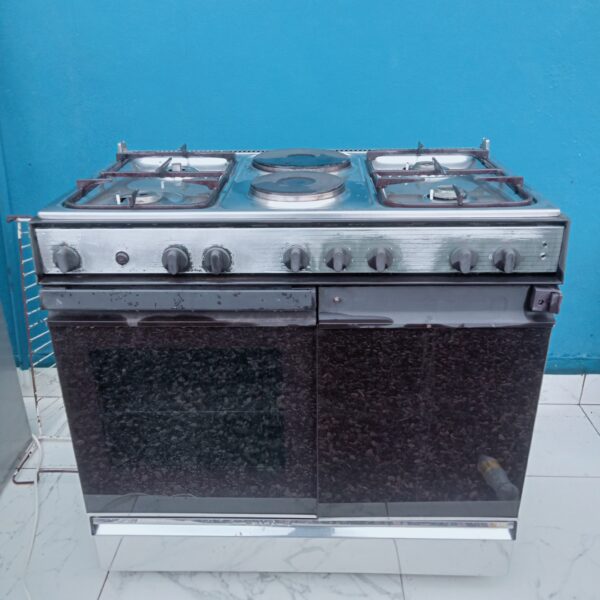 RF-5429 CUISINIÈRE EN INOX 06 FOYERS A GAZ ET ELECTRIQUE